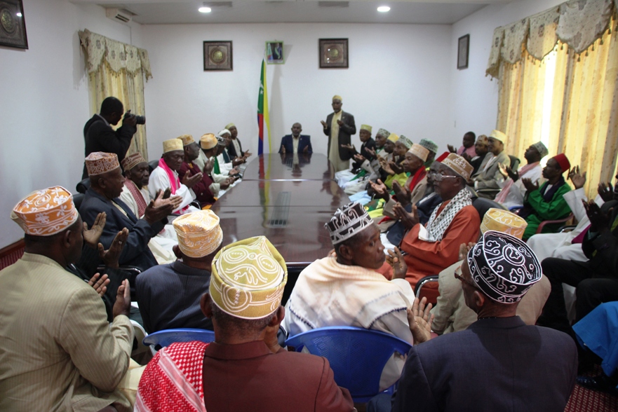 Accueil chaleureux à Anjouan du Chef de l’Etat